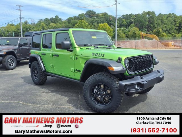 New 2025 Jeep Wrangler Willys image 1