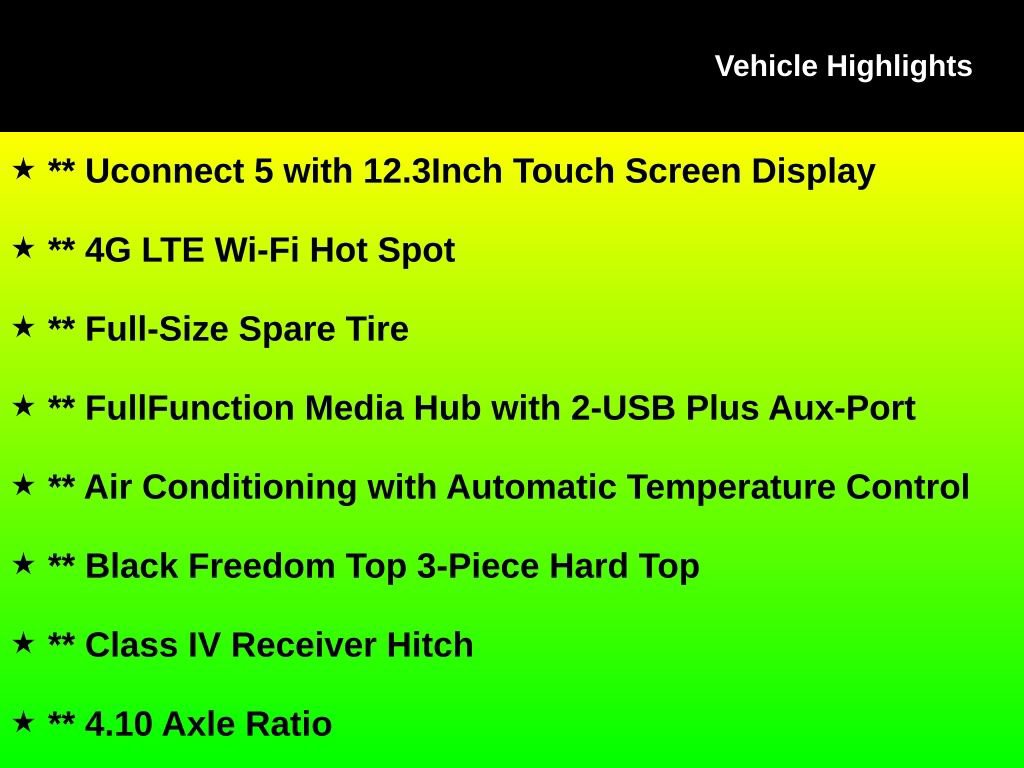 Used 2026 Jeep Gladiator Mojave AWD/4WD image 30