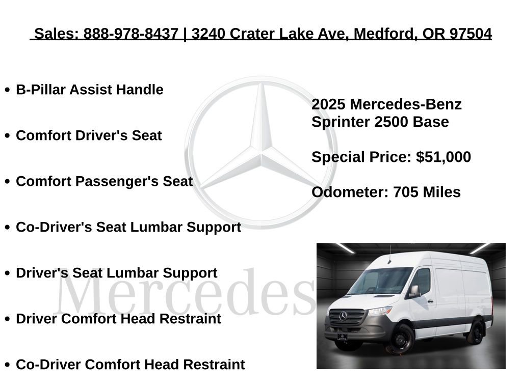 Used 2025 Mercedes-Benz Sprinter 2500 image 20