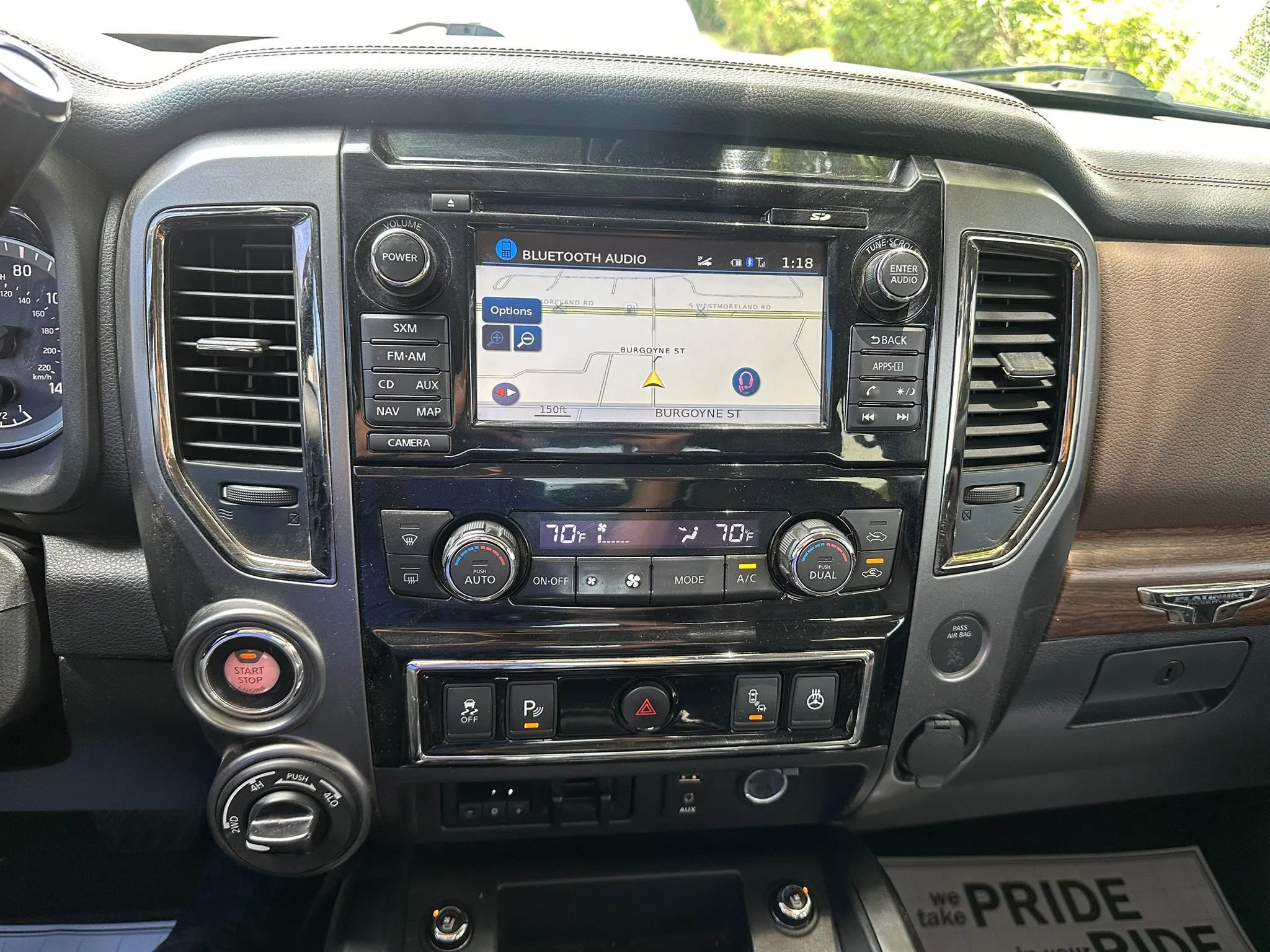 Used 2017 Nissan Titan Platinum Reserve AWD/4WD image 13