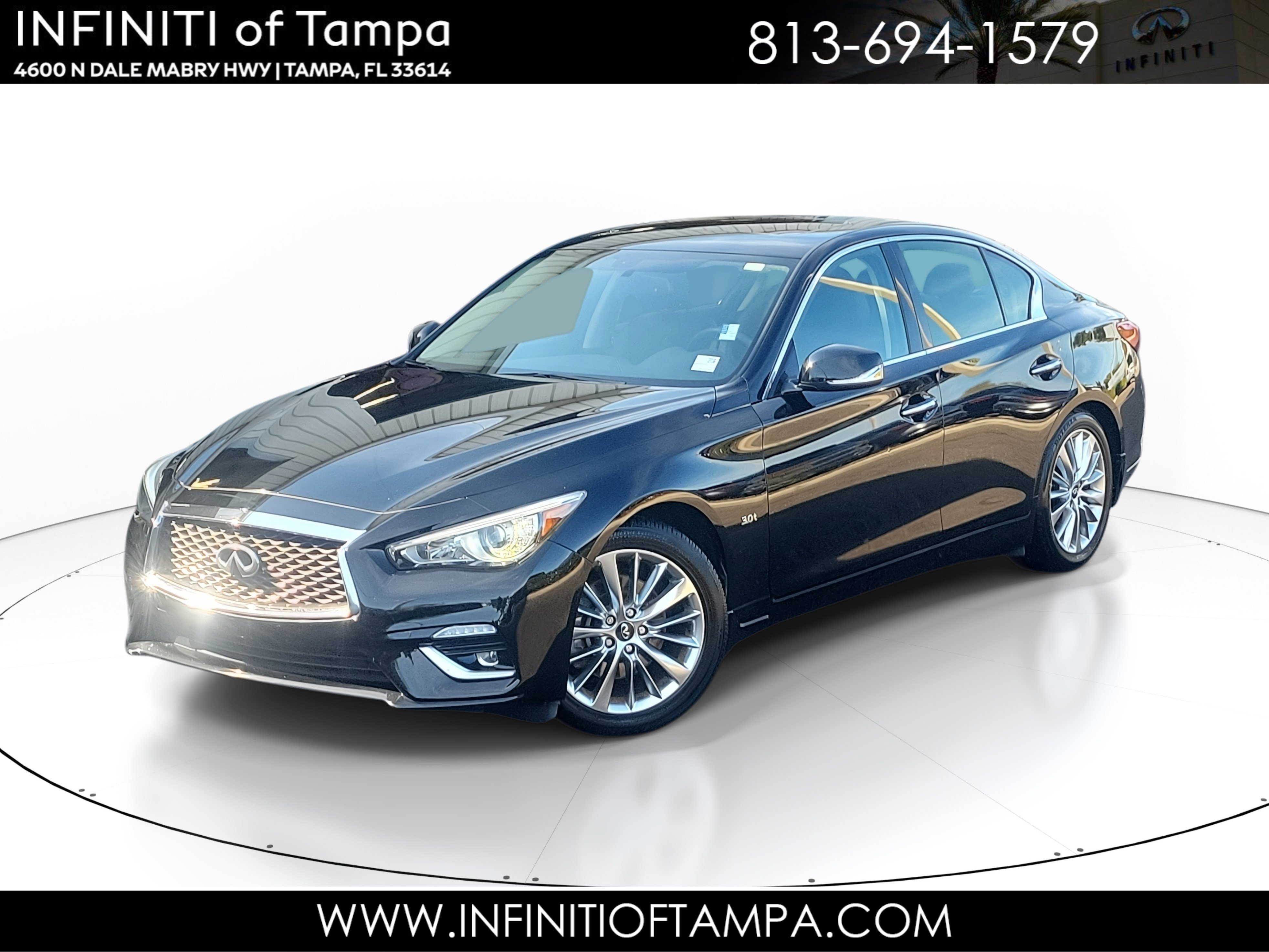 Used 2019 INFINITI Q50 Luxe w/ Cargo Package (L96)