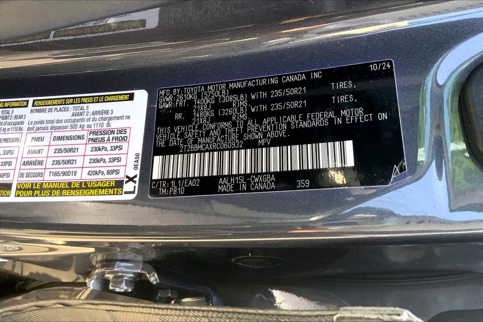 Used 2024 Lexus RX 350h w/ Convenience Package AWD/4WD image 37