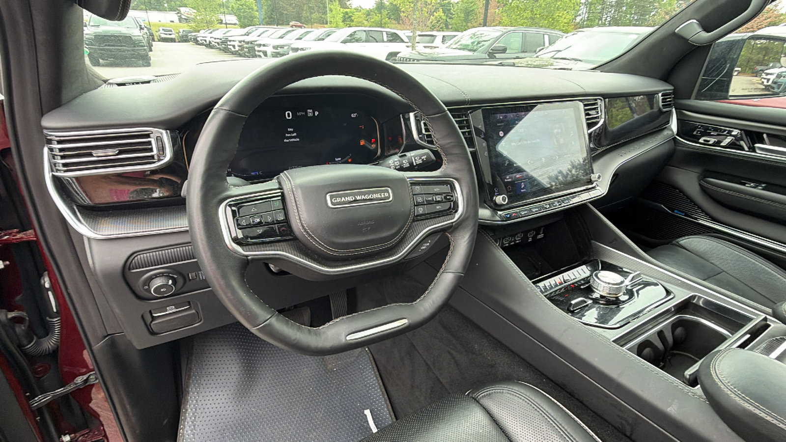 Certified 2025 Jeep Grand Wagoneer Series II Obsidian w/ Quick Order Packagew 28T AWD/4WD image 29