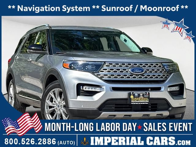 Used 2021 Ford Explorer Limited w/ Class III Trailer Tow Package AWD/4WD image 1