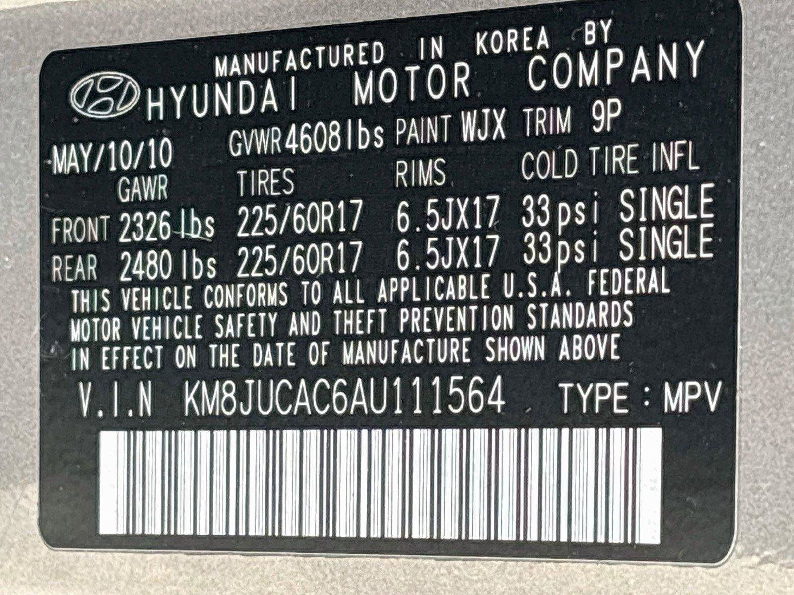 Used 2010 Hyundai Tucson GLS w/ Popular Equipment Pkg 2 AWD/4WD image 21
