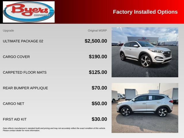 Used 2018 Hyundai Tucson Limited w/ Ultimate Package 02 AWD/4WD image 10