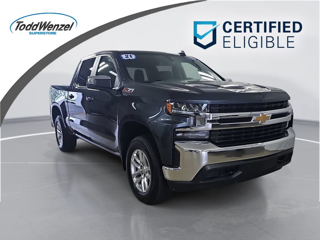 Certified 2021 Chevrolet Silverado 1500 LT w/ Z71 Off-Road Package AWD/4WD image 1