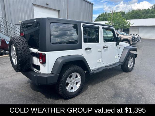 Certified 2018 Jeep Wrangler Unlimited Sport S AWD/4WD image 3
