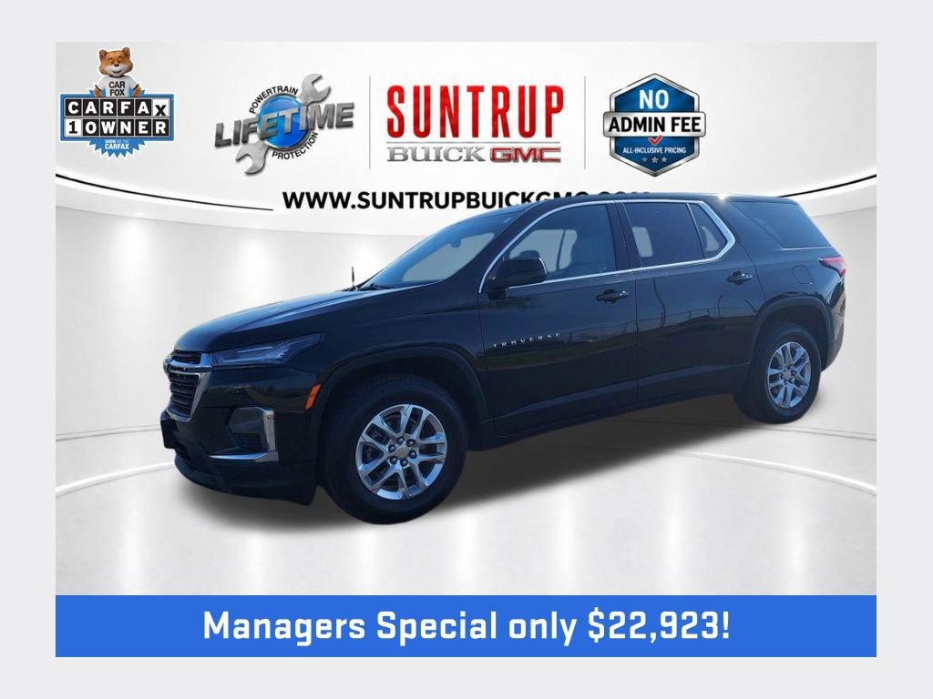 Used 2022 Chevrolet Traverse LS