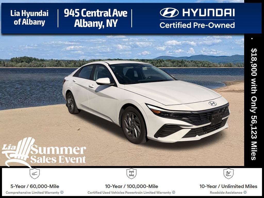Certified 2024 Hyundai Elantra SEL