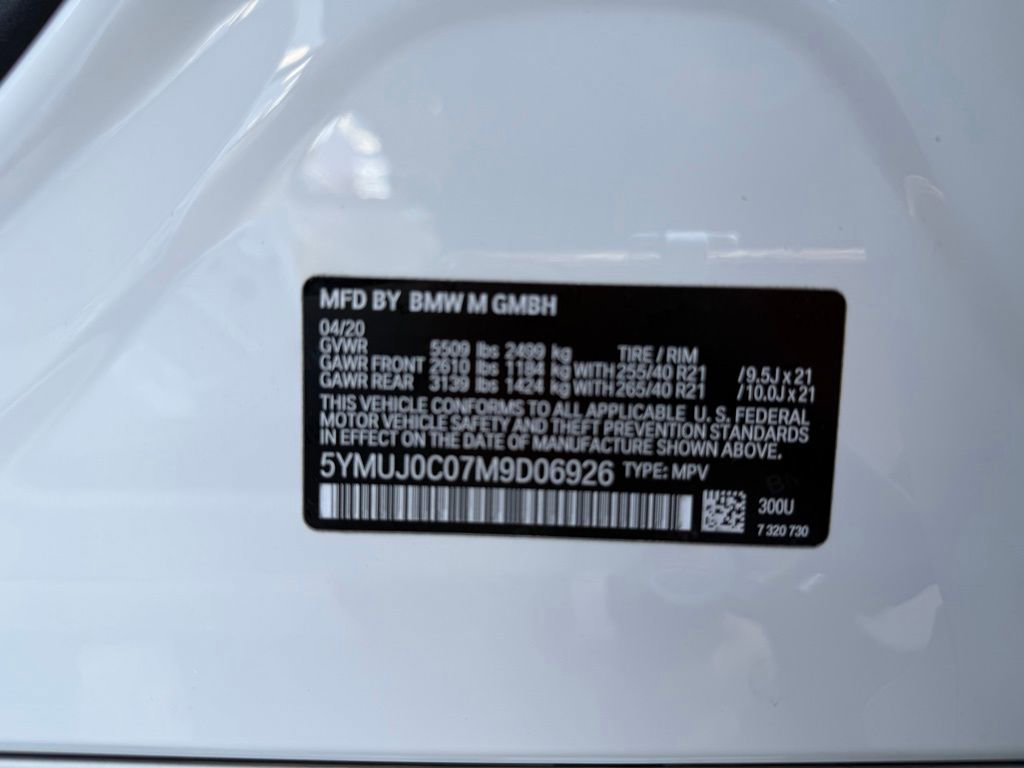 Used 2021 BMW X4 M w/ Competition Package image 53