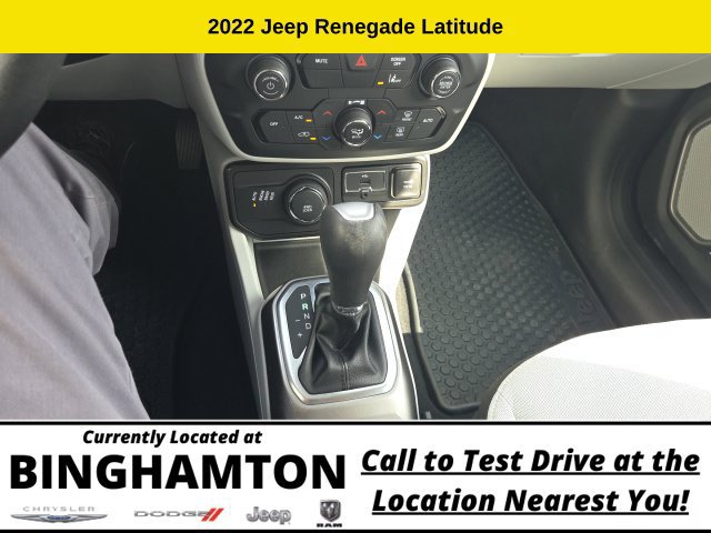 Used 2022 Jeep Renegade Latitude w/ Convenience Group AWD/4WD image 19