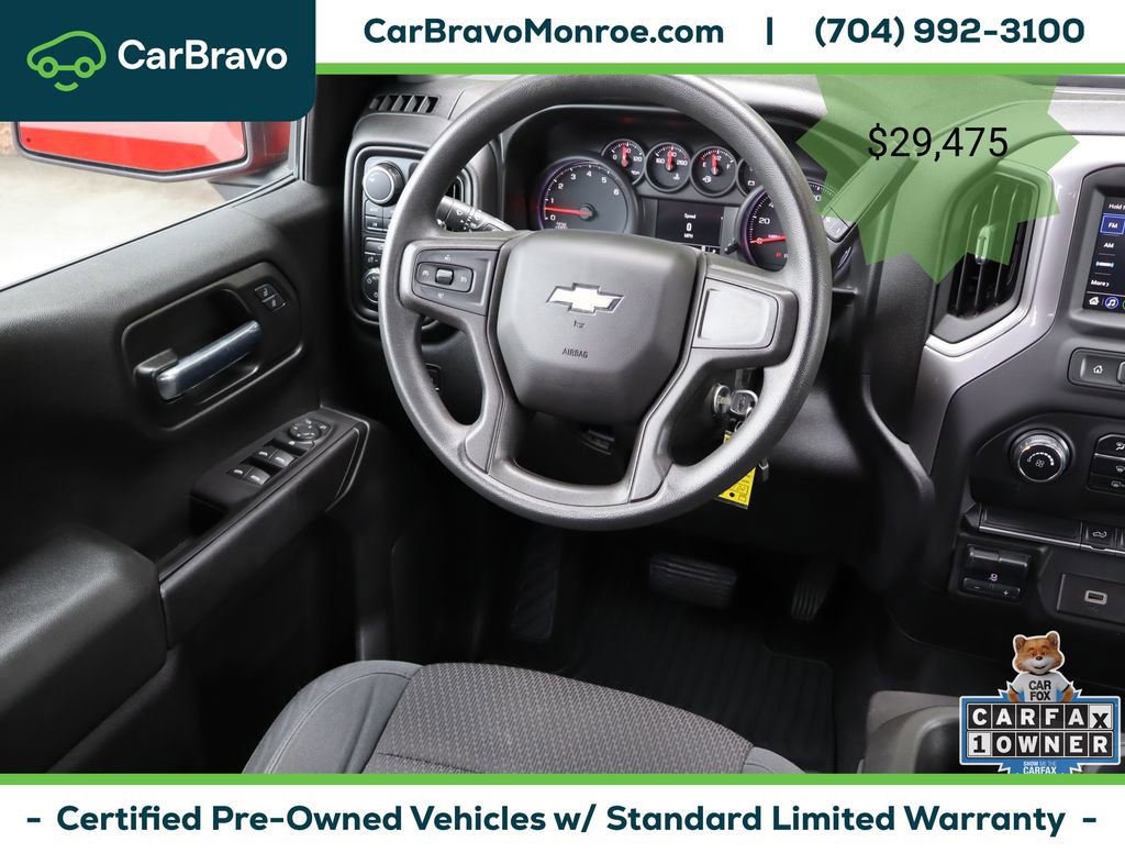 Certified 2020 Chevrolet Silverado 1500 Custom w/ Custom Value Package AWD/4WD image 21