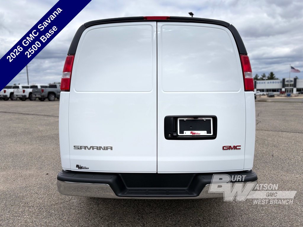 New 2026 GMC Savana 2500 w/ Driver Convenience Package RWD image 4