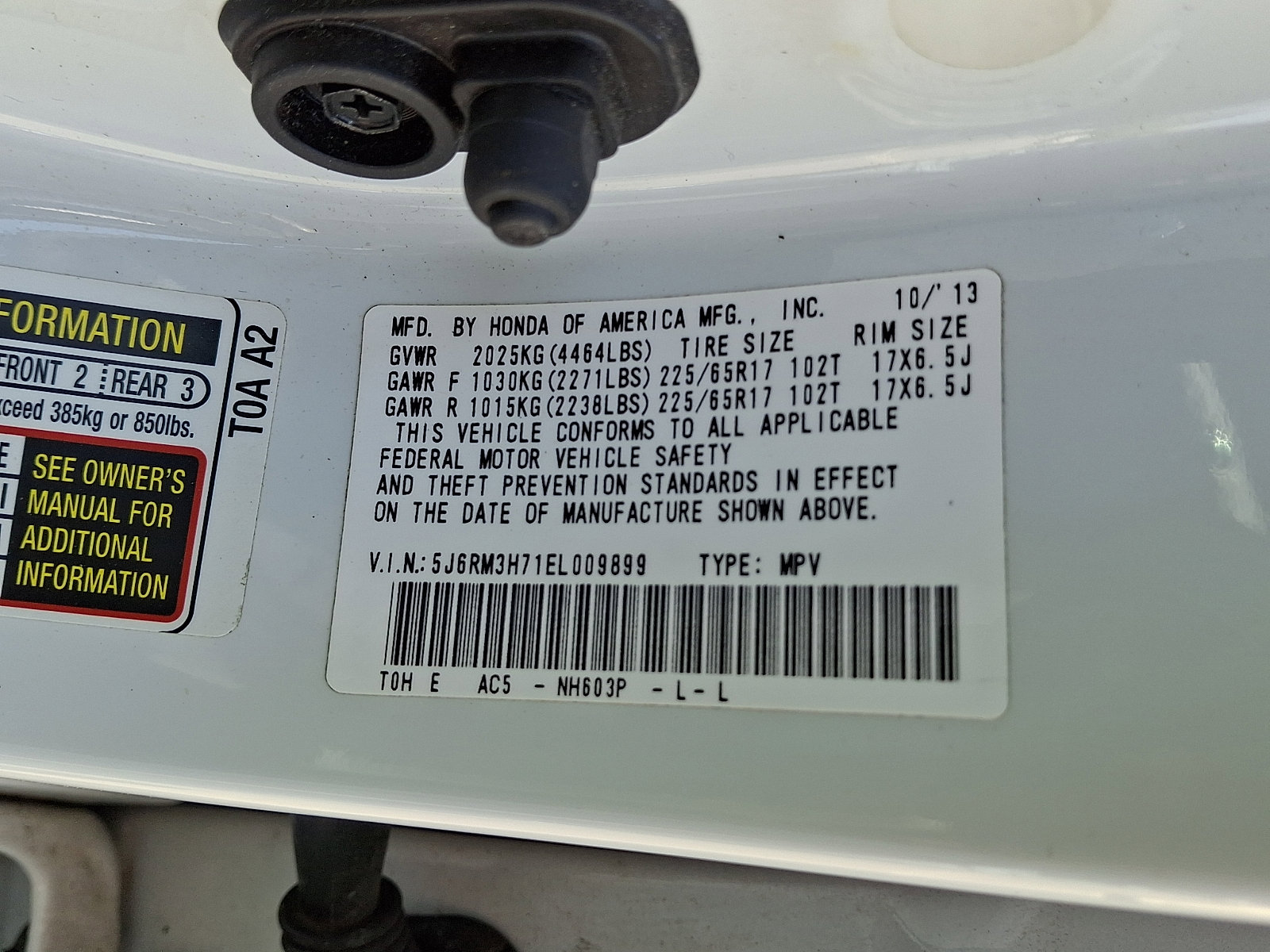 Used 2014 Honda CR-V EX-L image 27