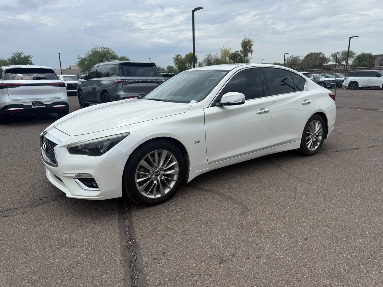 Used 2018 INFINITI Q50 Luxe w/ Cargo Package (L95)