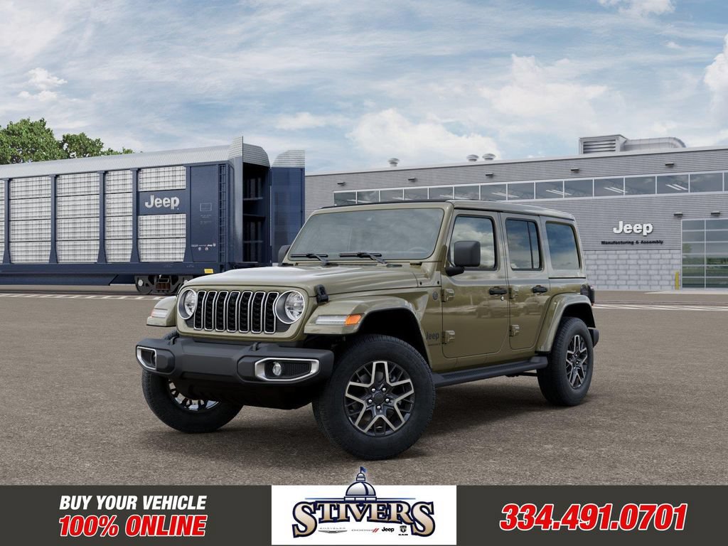 New 2026 Jeep Wrangler Unlimited Sahara AWD/4WD image 1
