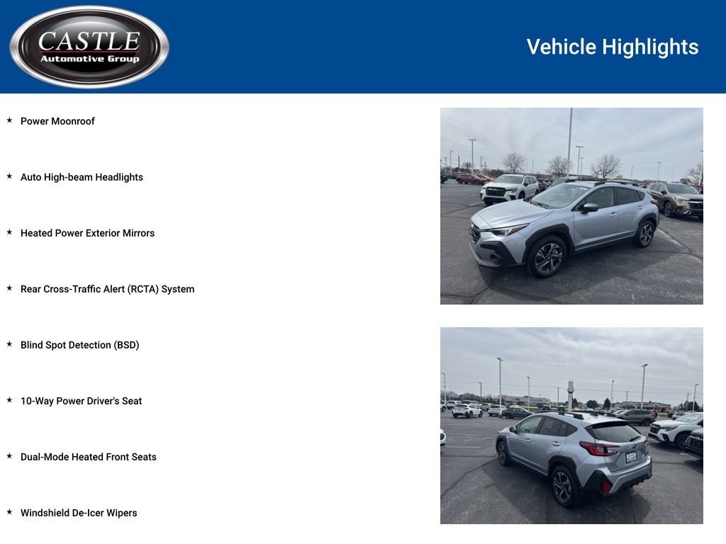 Used 2025 Subaru Crosstrek 2.0i Premium image 8