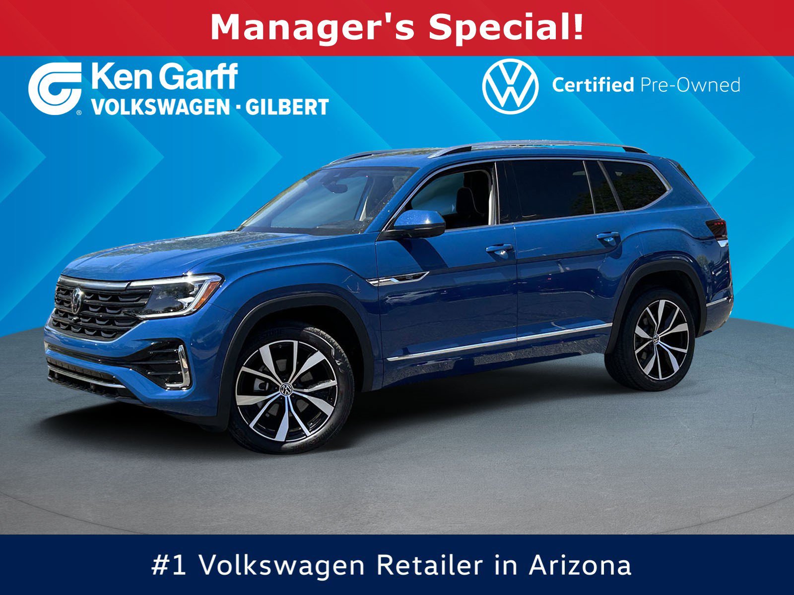 Certified 2026 Volkswagen Atlas SEL Premium R-Line