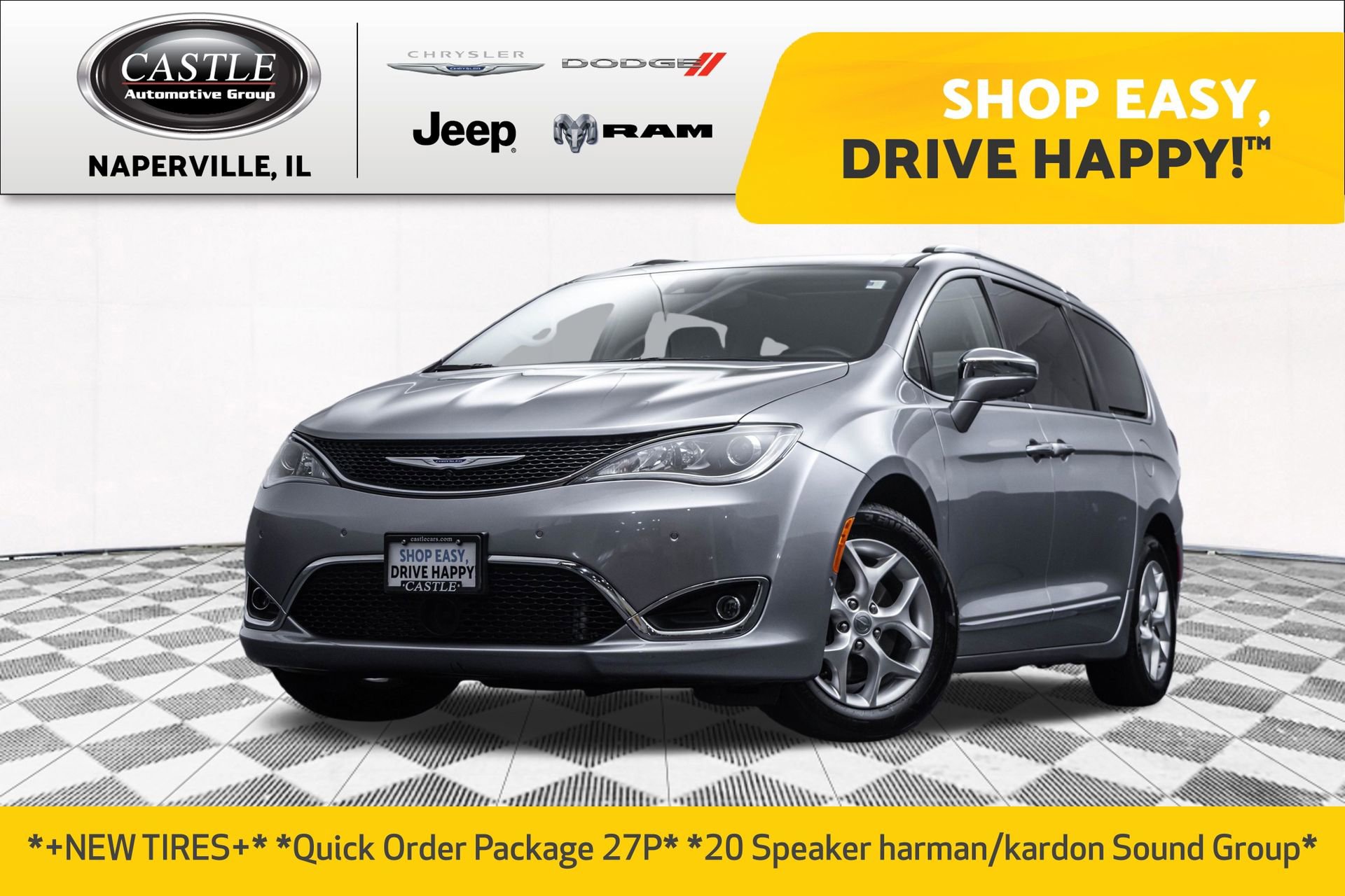 Used 2020 Chrysler Pacifica Limited w/ Advanced Safetytec Group FWD image 1