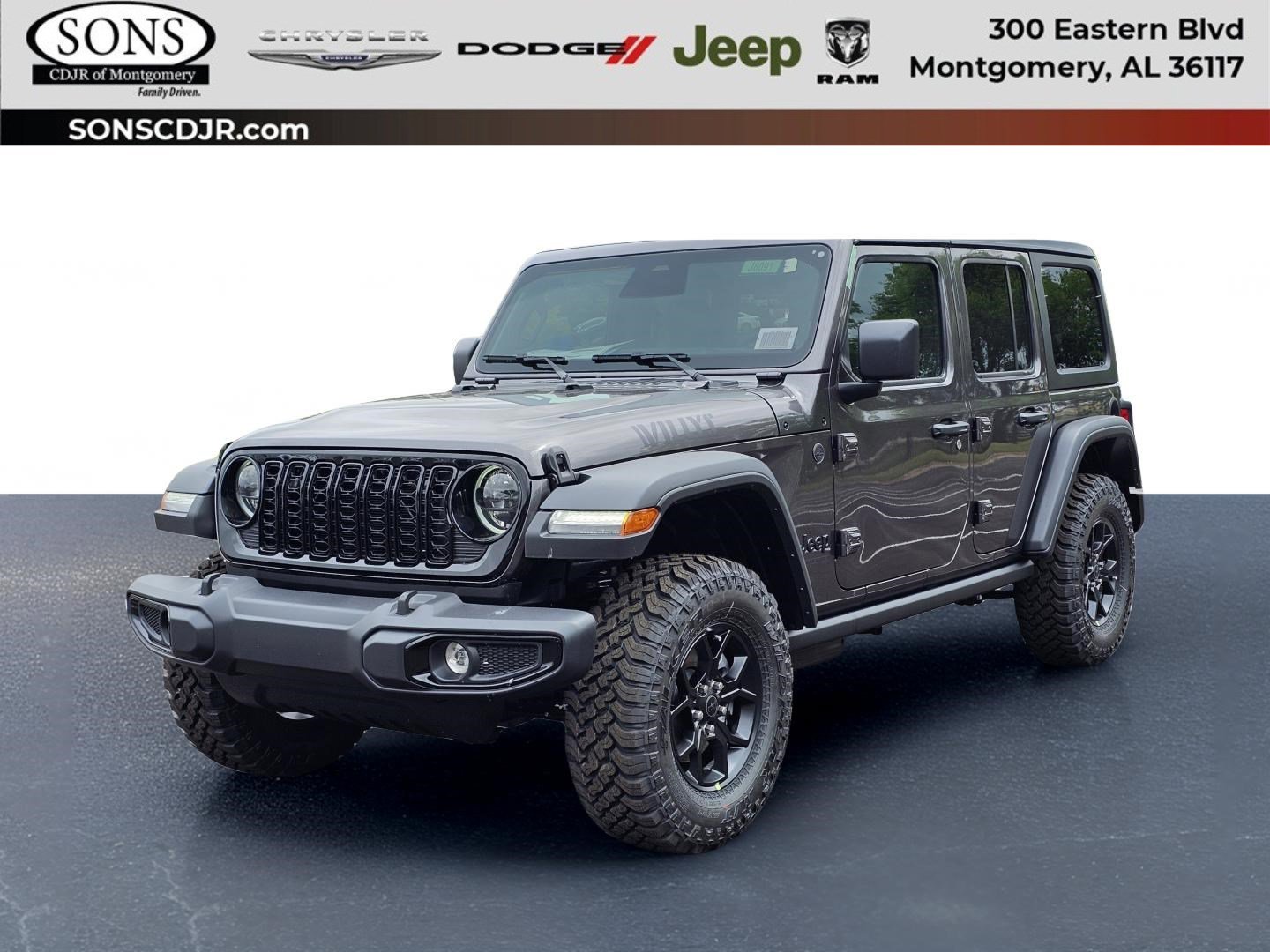 New 2026 Jeep Wrangler Unlimited Sport AWD/4WD image 1