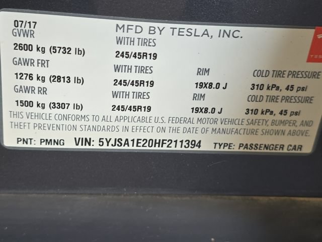 Used 2017 Tesla Model S 75D AWD/4WD image 37