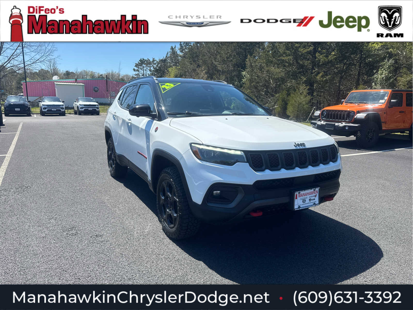 Certified 2023 Jeep Compass Trailhawk w/ Trailhawk Elite Group AWD/4WD image 1