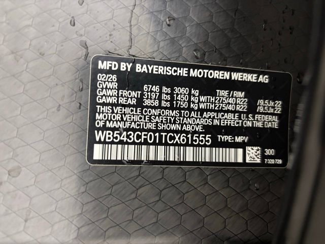 New 2026 BMW iX xDrive45 w/ M Sport Package image 19