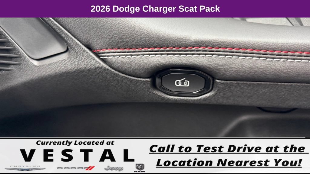 New 2026 Dodge Charger Scat Pack w/ Blacktop Package AWD/4WD image 50