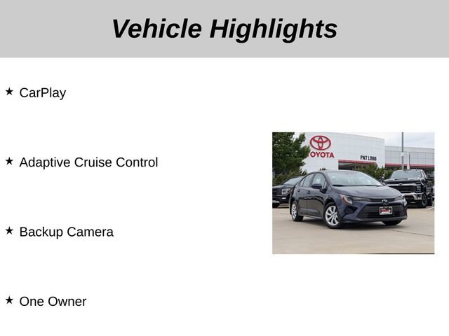 Used 2026 Toyota Corolla LE image 5
