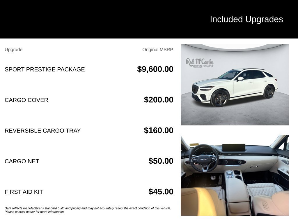 Used 2024 Genesis GV70 3.5T Sport w/ Sport Prestige Package AWD/4WD image 5