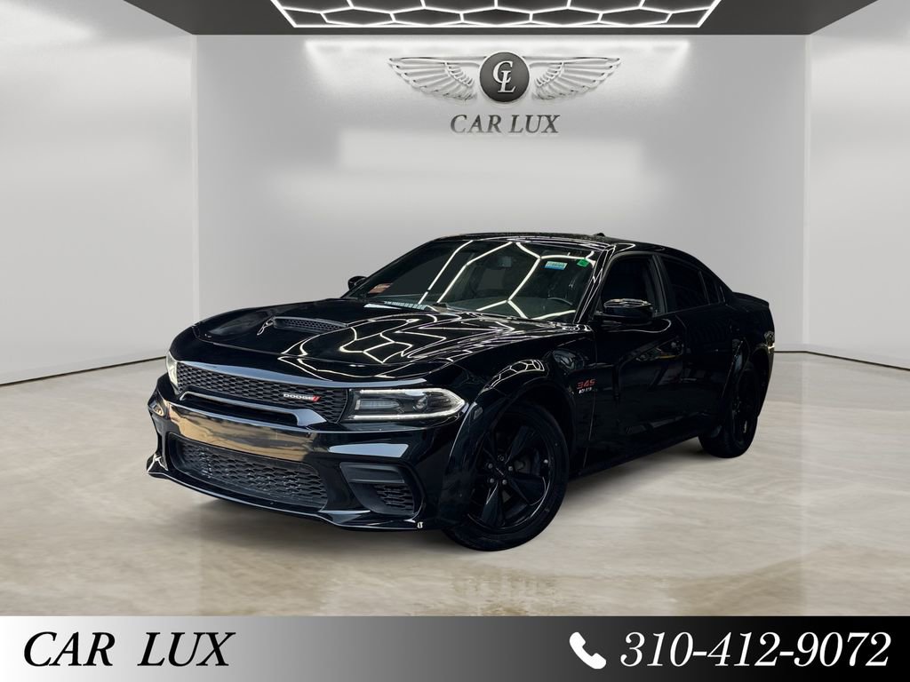 Used 2019 Dodge Charger R/T w/ Blacktop Package RWD image 1
