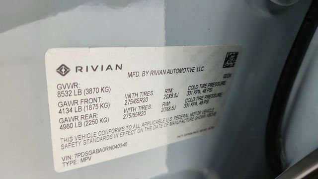 Used 2024 Rivian R1S Adventure image 63