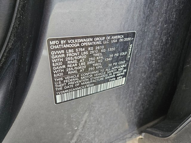 Used 2021 Volkswagen Atlas SE image 18