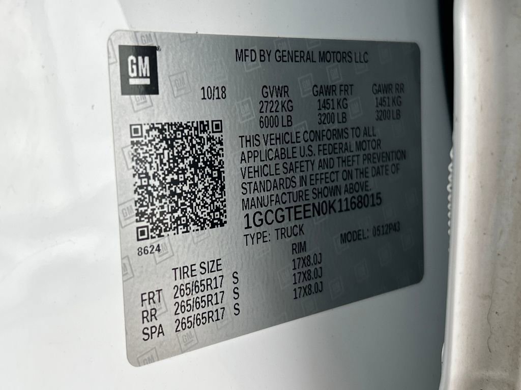 Used 2019 Chevrolet Colorado ZR2 image 30