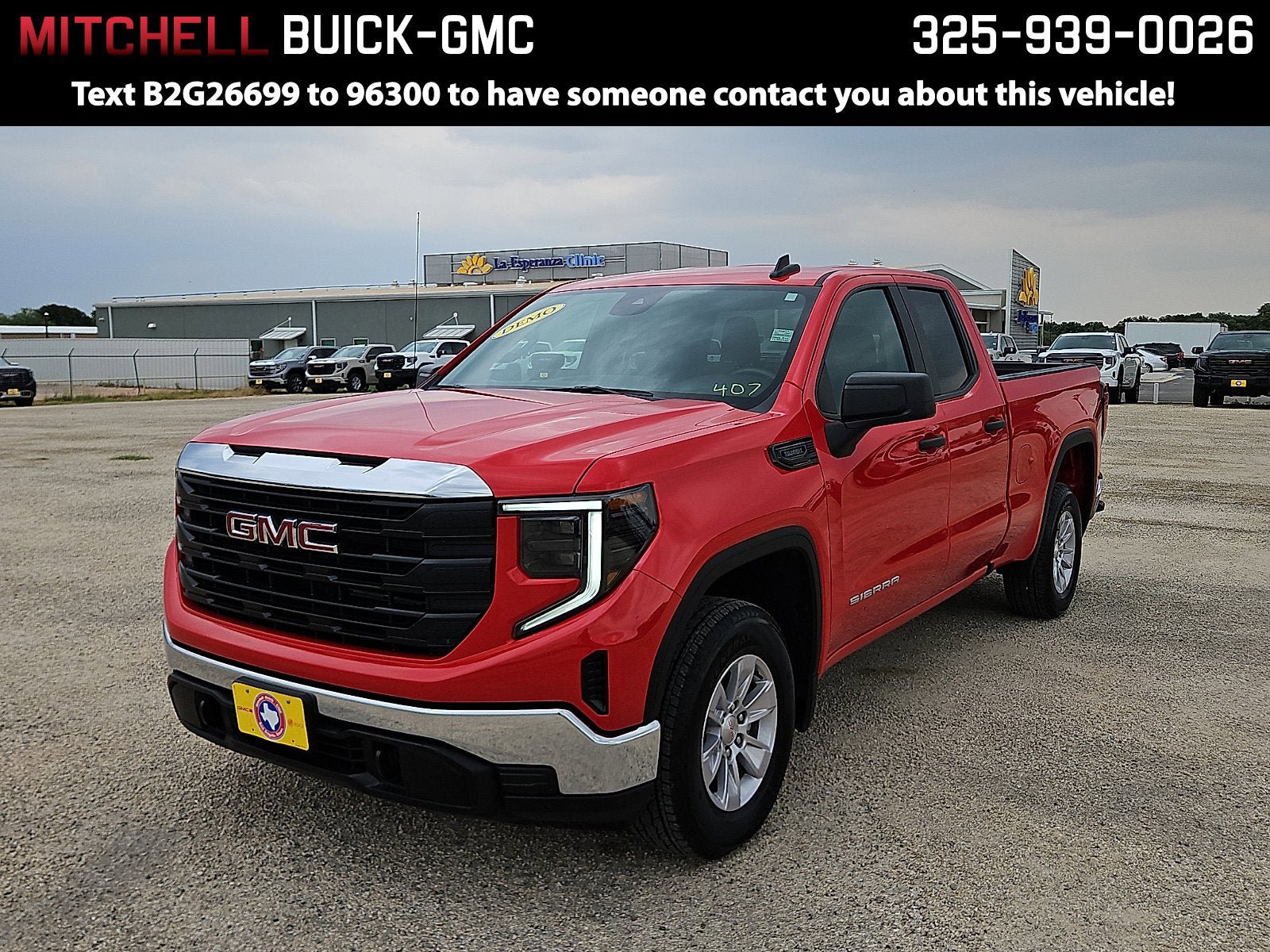 New 2026 GMC Sierra 1500 Pro w/ Pro Value Package RWD image 1