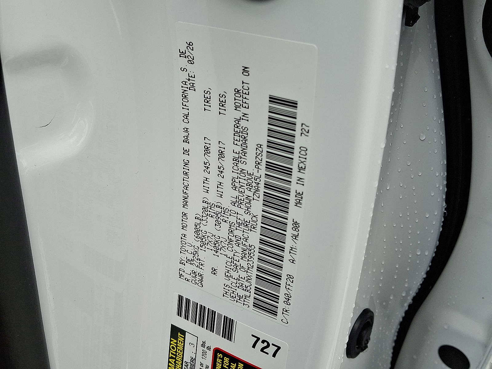 New 2026 Toyota Tacoma SR5 image 18