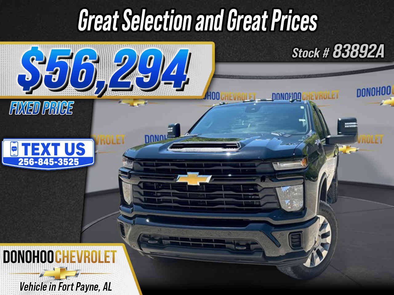 Used 2025 Chevrolet Silverado 2500 Custom w/ Custom Value Package AWD/4WD image 1