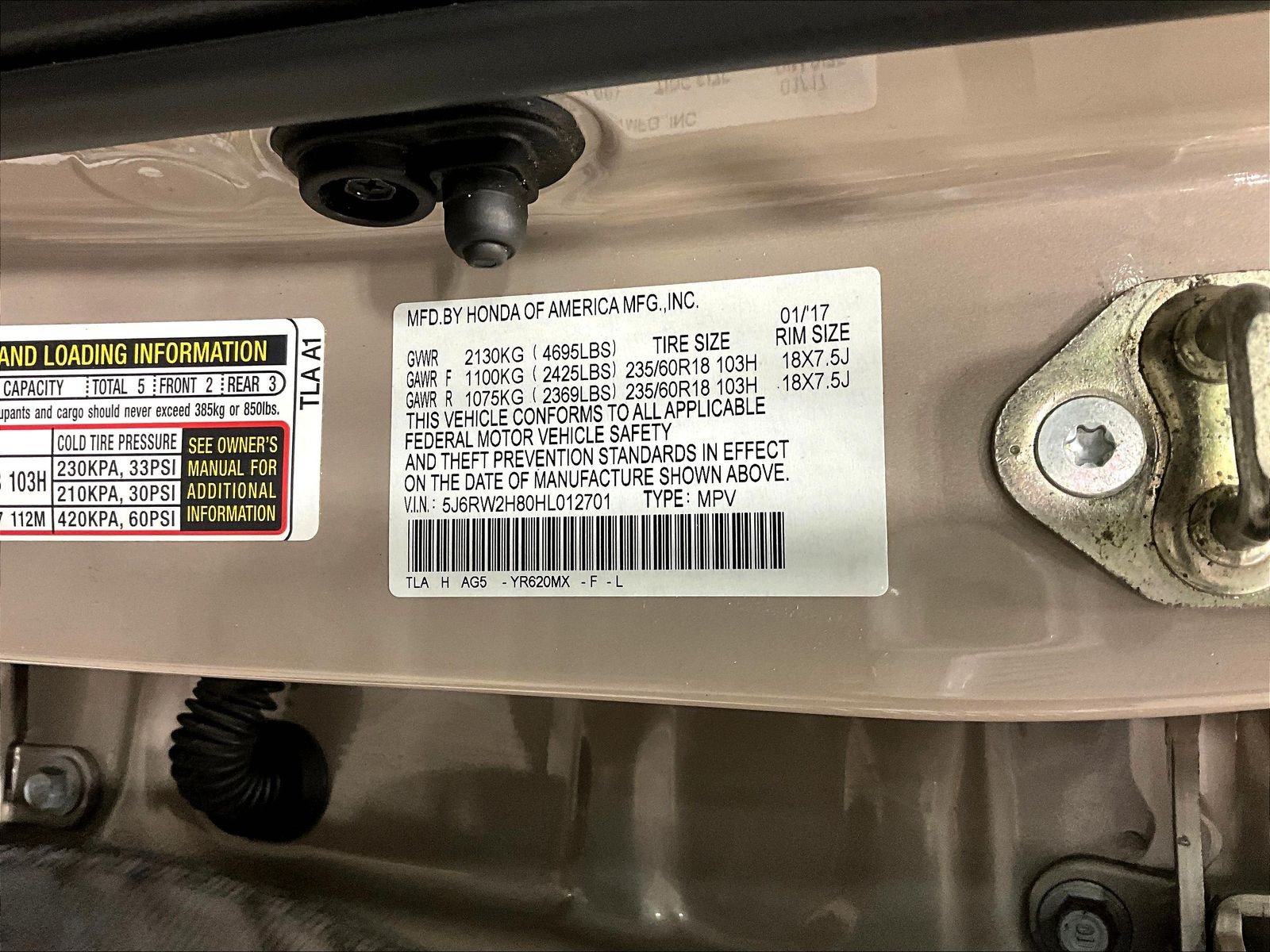 Used 2017 Honda CR-V EX-L image 19