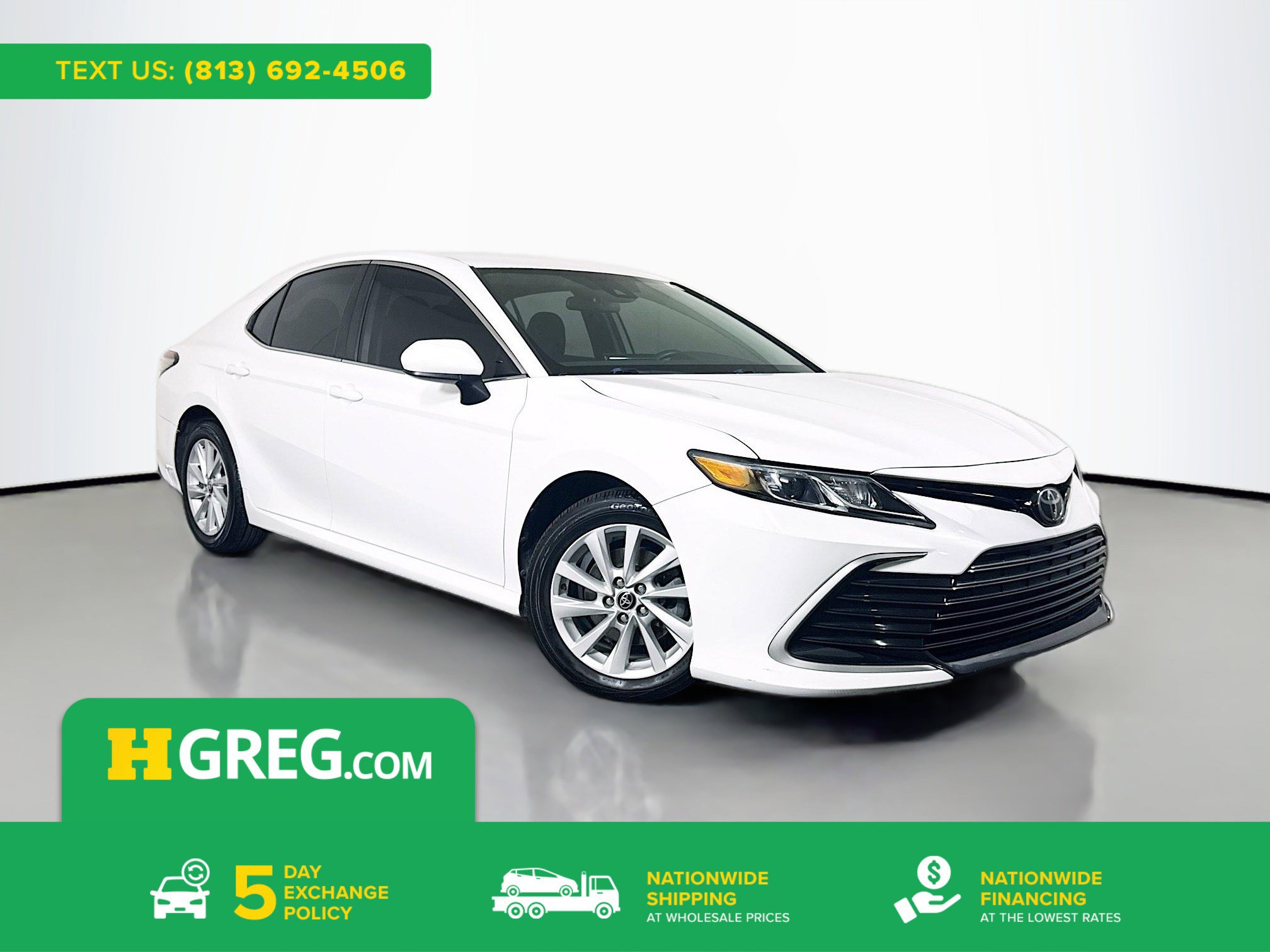 Used 2021 Toyota Camry LE FWD image 1
