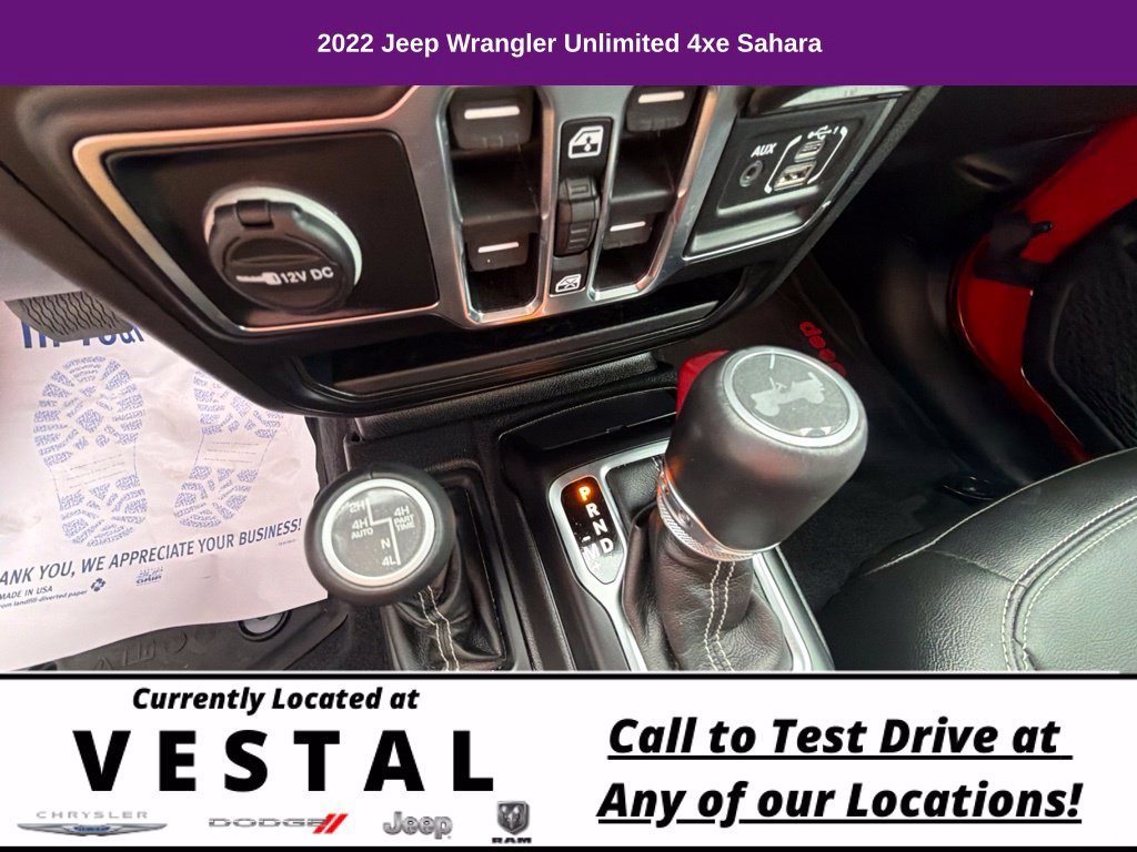 Used 2022 Jeep Wrangler Unlimited Sahara AWD/4WD image 35