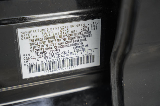 Used 2020 Nissan Sentra SV w/ Trunk Package FWD image 35
