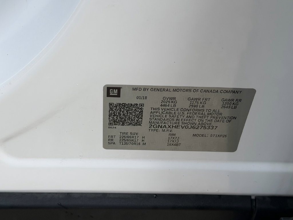 Used 2018 Chevrolet Equinox LS FWD image 17
