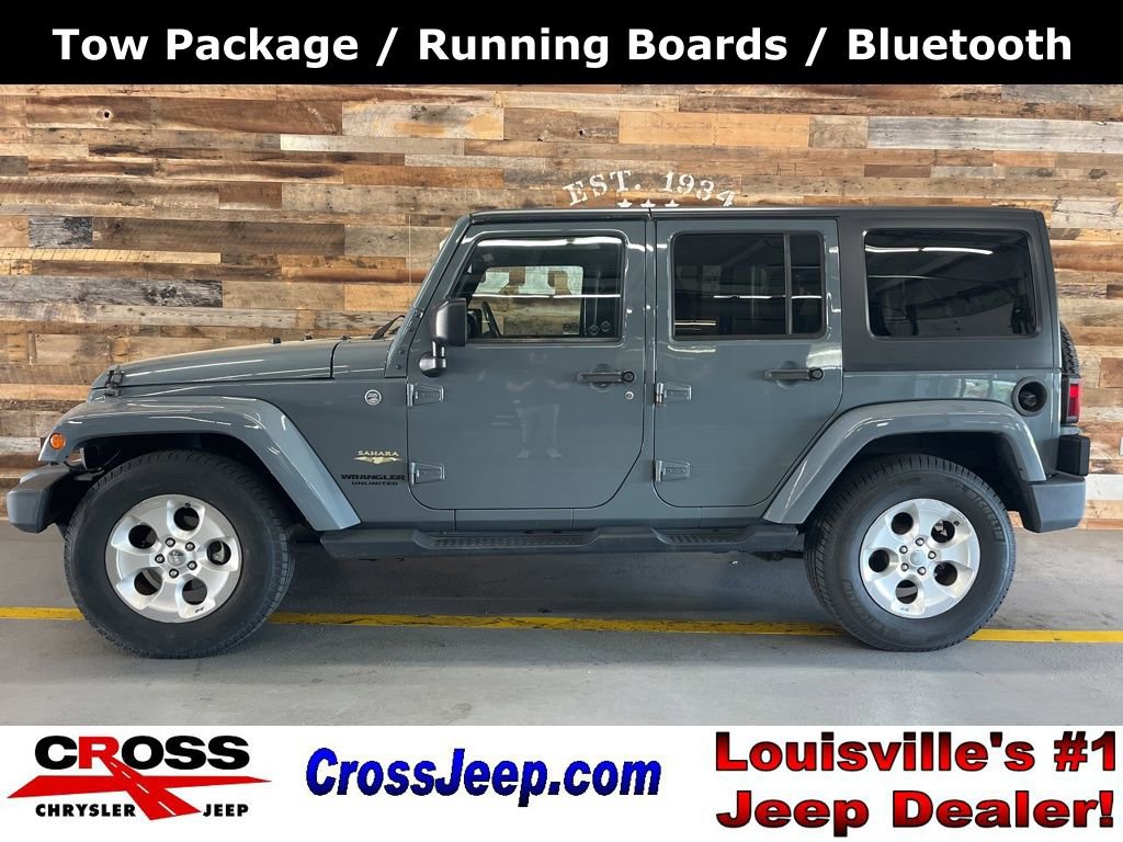 Used 2015 Jeep Wrangler Unlimited Sahara w/ Connectivity Group image 1