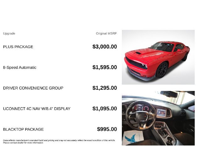 Used 2019 Dodge Challenger R/T w/ Plus Package RWD image 3