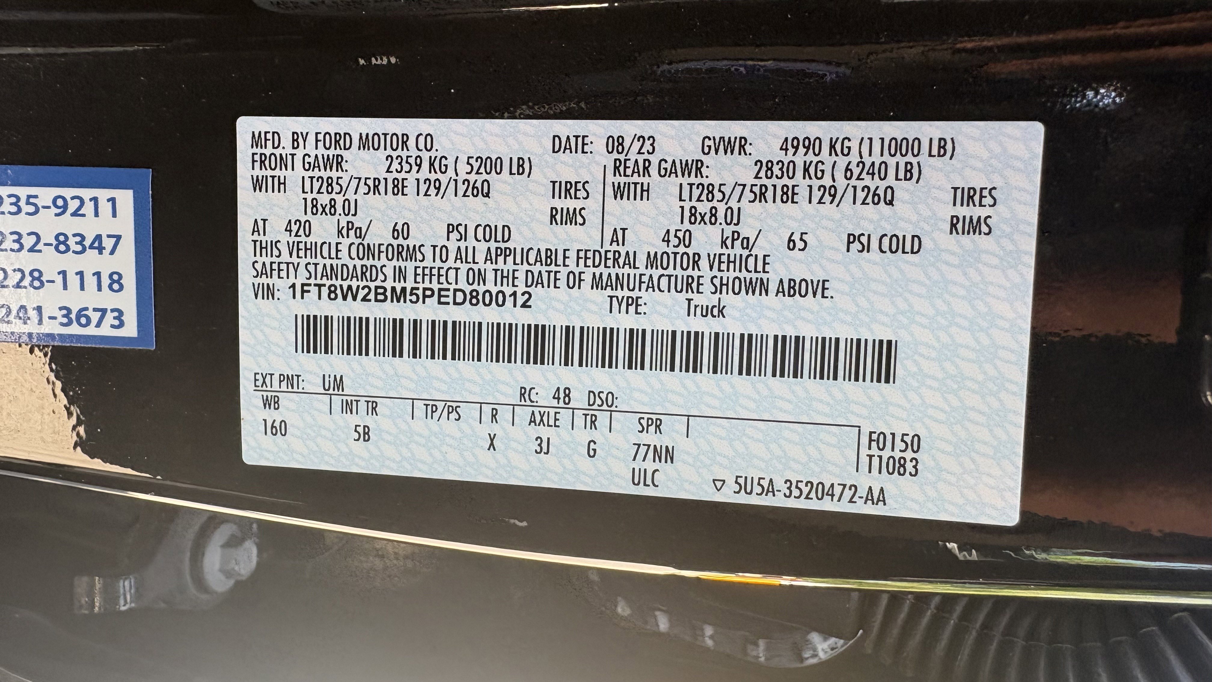 Used 2023 Ford F250 Lariat w/ Lariat Ultimate Package AWD/4WD image 16