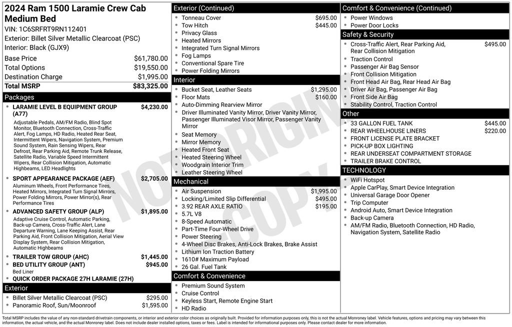 Certified 2024 RAM 1500 Laramie image 6