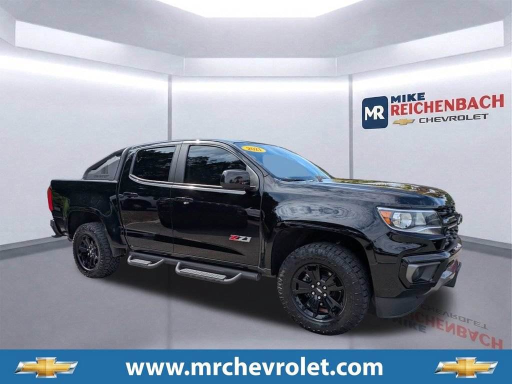 Used 2021 Chevrolet Colorado Z71 w/ Z71 Midnight Edition AWD/4WD video 1