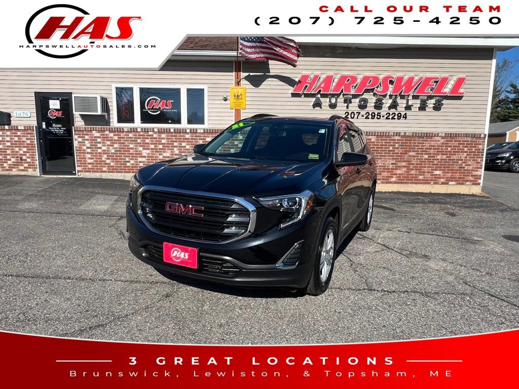 Used 2021 GMC Terrain SLE w/ Driver Convenience Package image 1