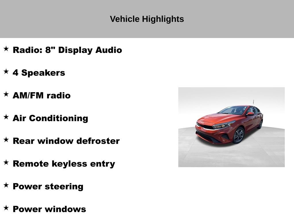 Certified 2024 Kia Forte LXS w/ LXS Technology Package FWD image 19